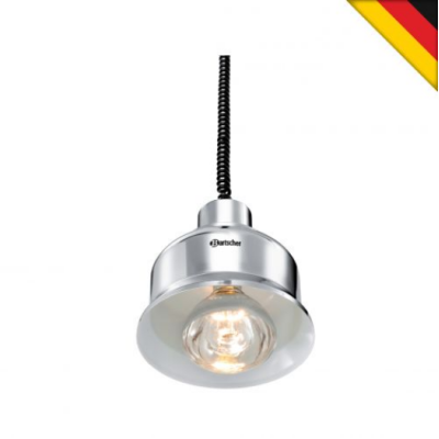  Θερμαντική λυχνία με σύστημα αιώρησης - ανύψωσης ασημί 114279